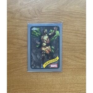 2025 Topps‎ Chrome Marvel Hercules #163 Base Card Avenger Greek Demigod MCU
